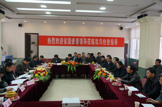 國(guó)資委考核組到(dào)公司檢查考核