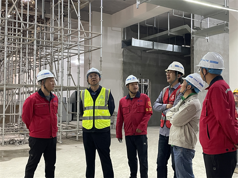 集團公司安全總監段益慶到(dào)雲南(nán)省國(guó)家(jiā)心血管病區(qū)域醫(yī)療中心升級項目調研