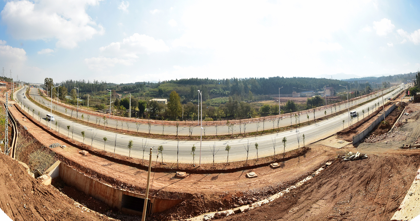 昆明(míng)長(cháng)水(shuǐ)機(jī)場(chǎng)至楊林(lín)經開(kāi)區(qū)道(dào)路(lù)工(gōng)程