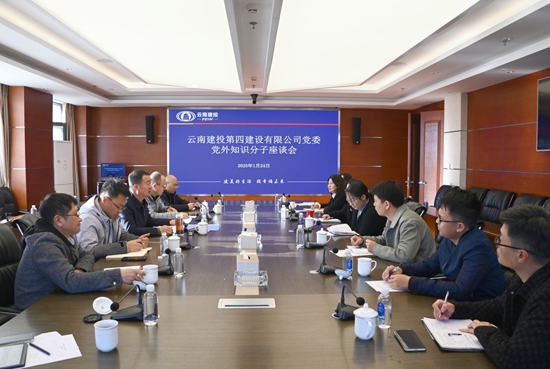 凝心聚力 共話(huà)發展 公司召開(kāi)黨外(wài)知(zhī)識分(fēn)子(zǐ)座談會(huì)